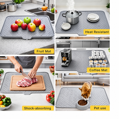 SmartDrain™ Silicone Drying Mat