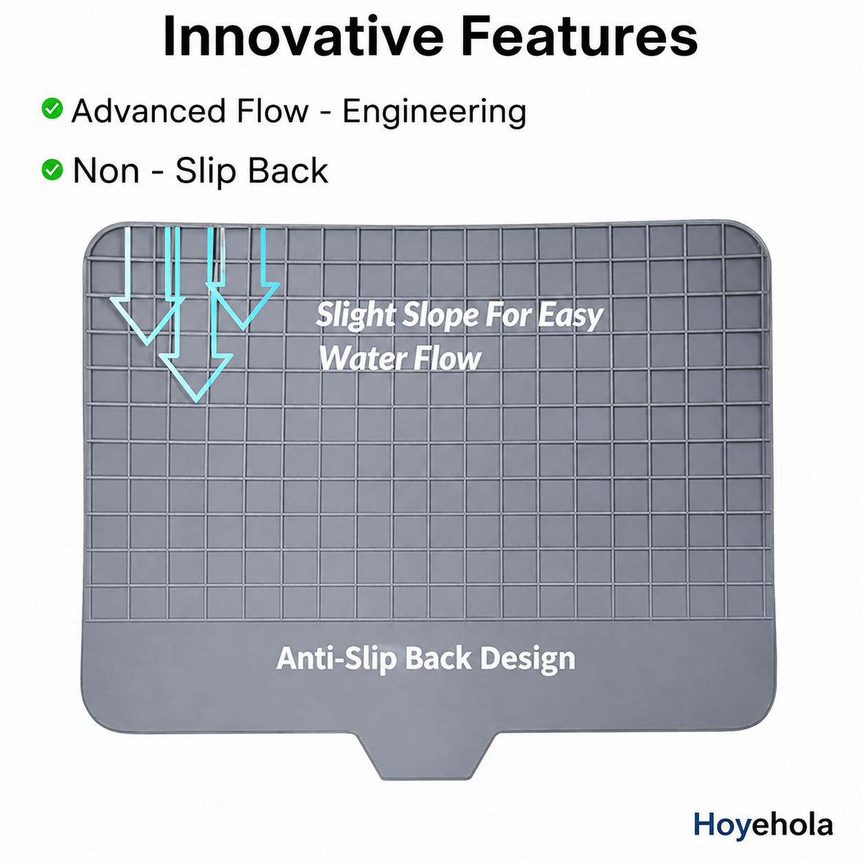 SmartDrain™ Silicone Drying Mat