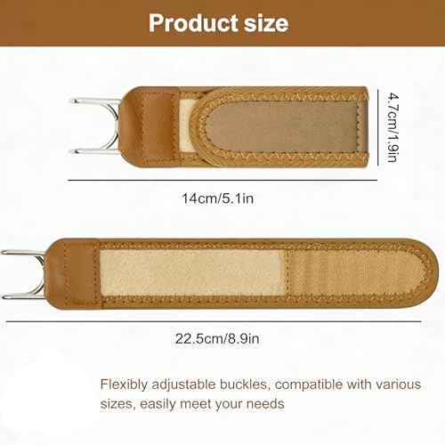 Buckle Belts for Men and Women (Pack of 2)