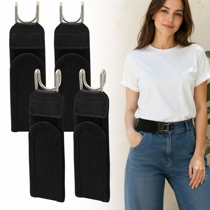 Buckle Belts for Men and Women (Pack of 2)