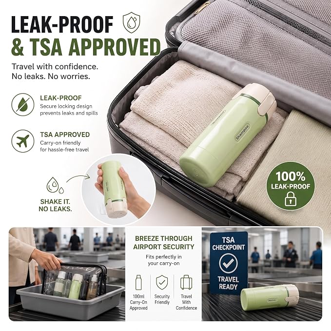 LifestyleKart™ TravelFlow 4-in-1 Bottle