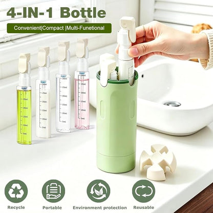 LifestyleKart™ TravelFlow 4-in-1 Bottle